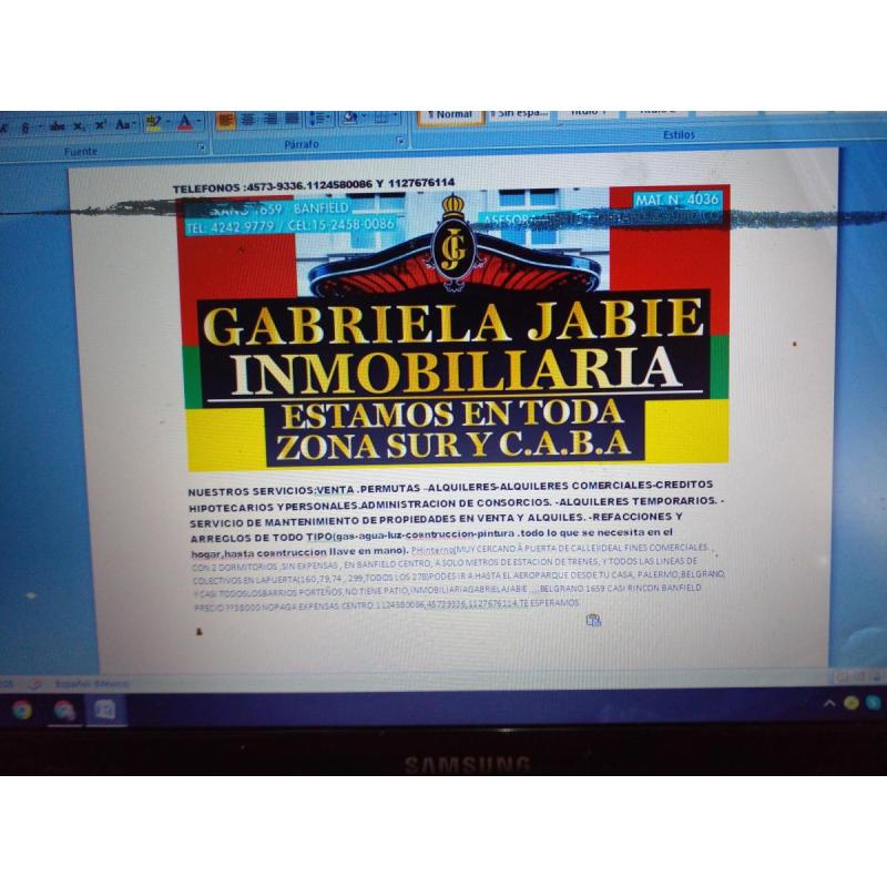 Alquiler local frente a chemono ,calle belgrano 1600,centro de banfield