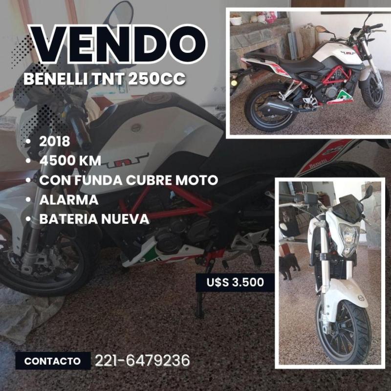 VENDO Benelli tnt 250cc