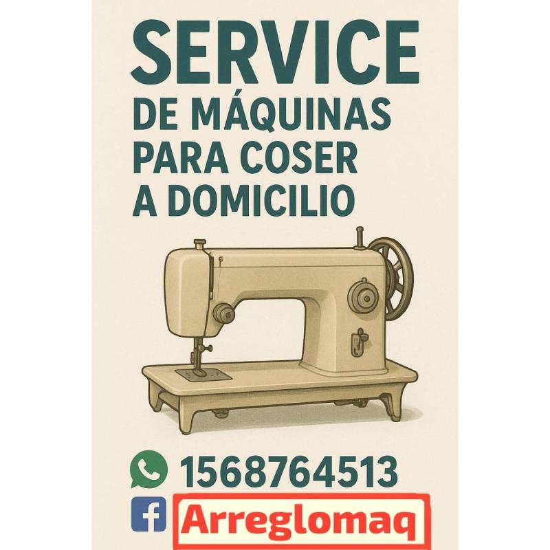 Service Singer Necchi Godeco Máquinas coser todas las marcas Buenos Aires