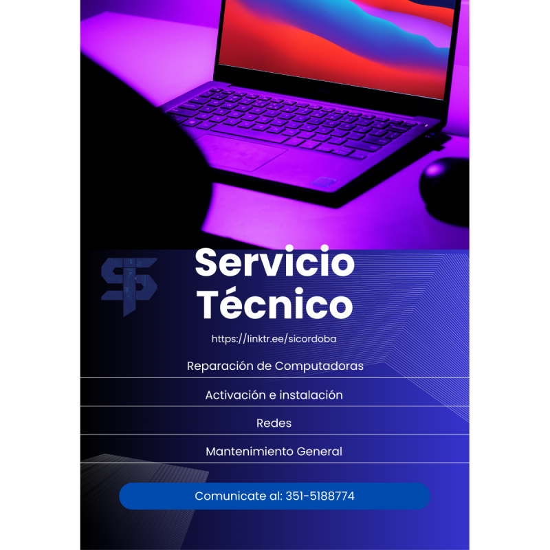 Servicio técnico Computadoras y Redes