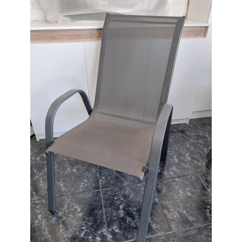 Silla Acero y Textileno