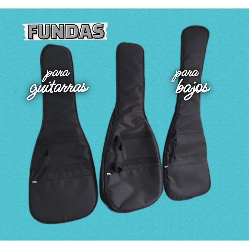 Fundas Acolchadas Nuevas p/ guitarras (eléctricas - acústicas) y Bajos