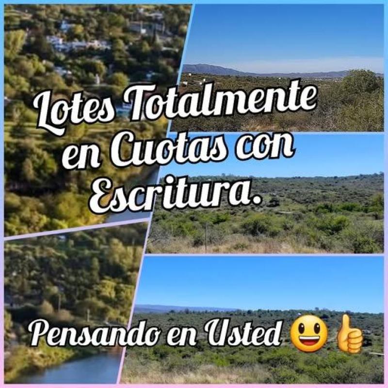 vendo lotes en Bialet Masse con Escritura y Facilidades