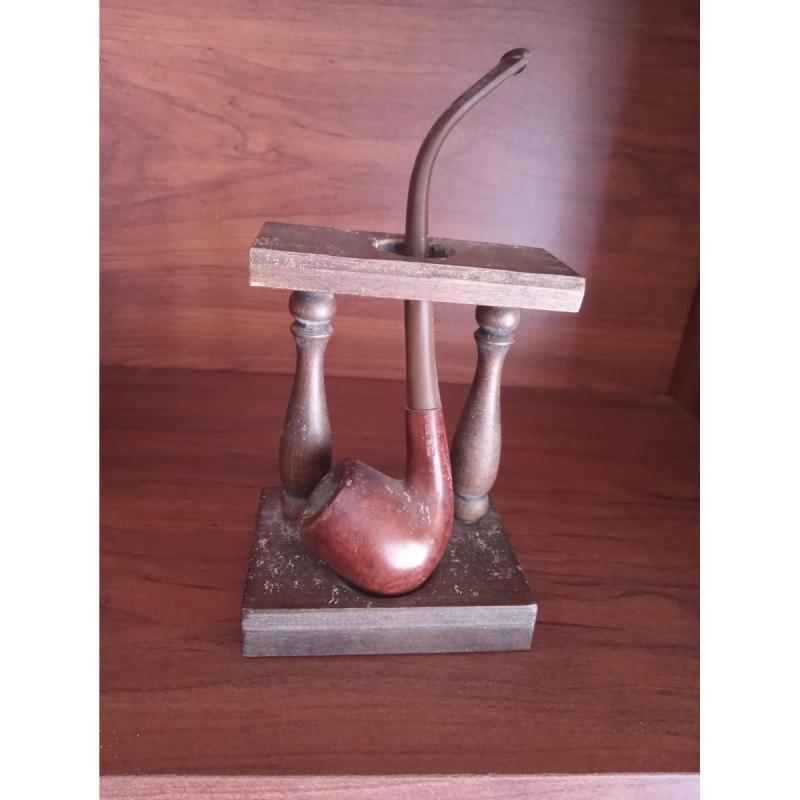 Pipa Curva con soporte