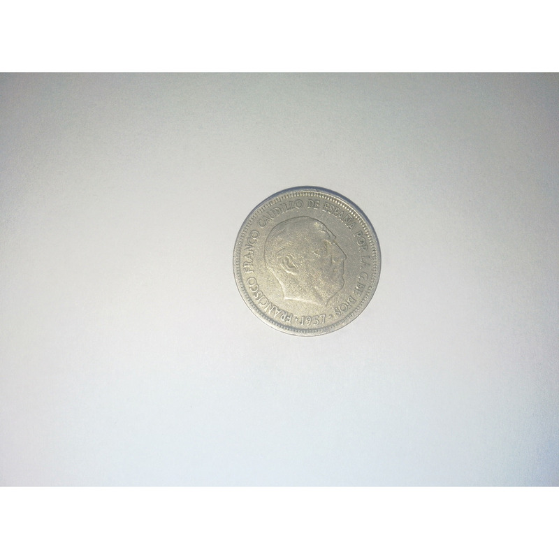 Vendo 5 pesetas 1957