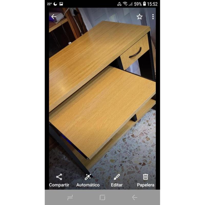 Escritorio usado para pc