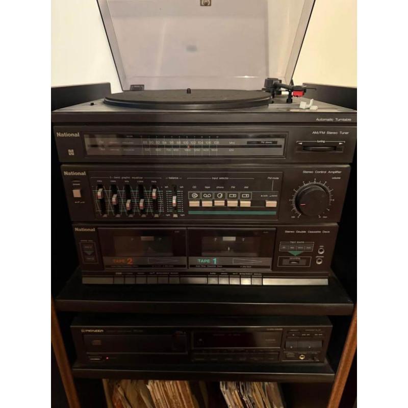 Minicomponente National Panasonic con compactera Pioneer - 2