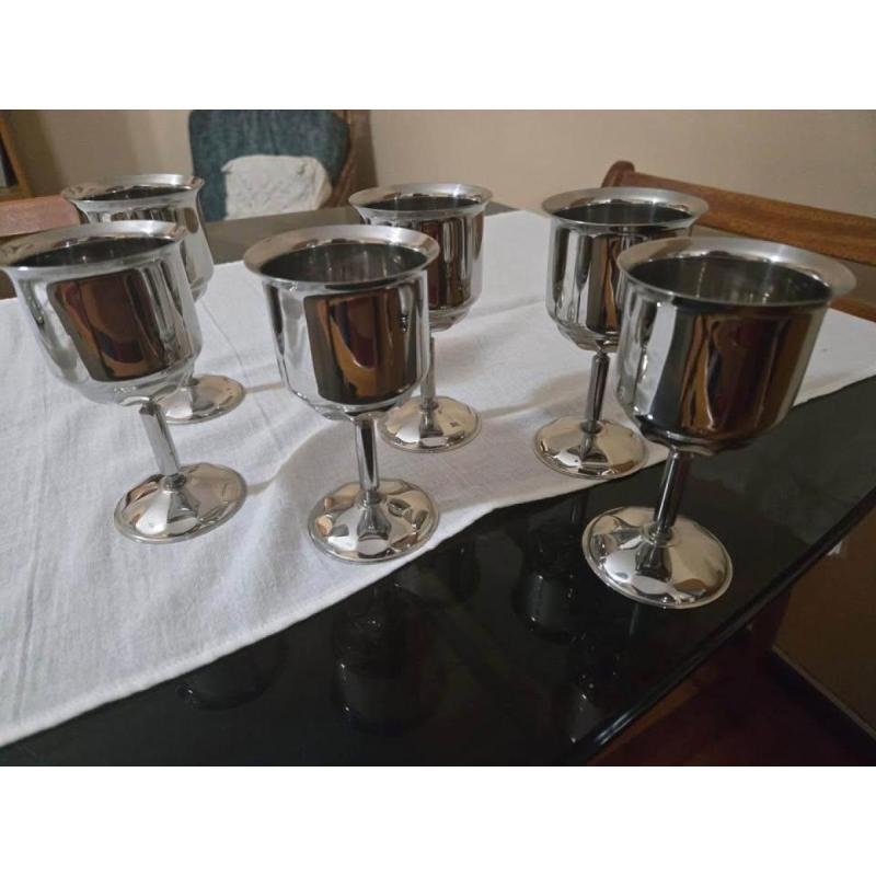 Set de copas pequeñas de acero inoxidable - 1/3