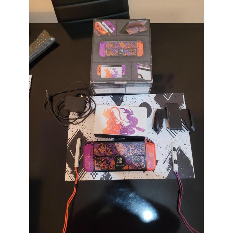 Nintendo Switch Oled (jpn) 64gb Scarlet & Violet Edition