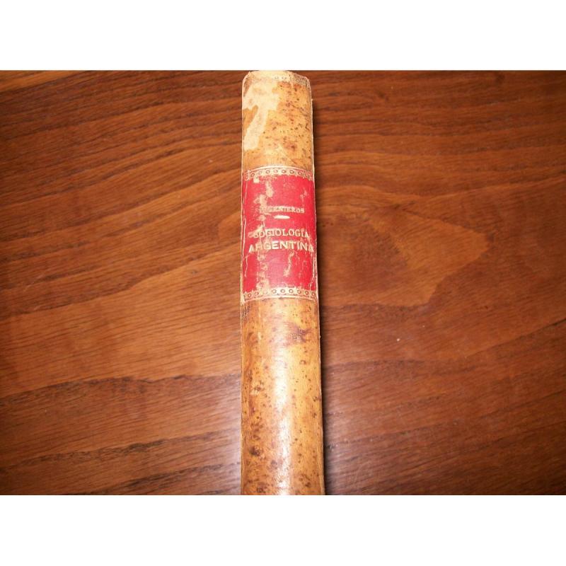 Libro Sociología Argentina José Ingenieros 1913