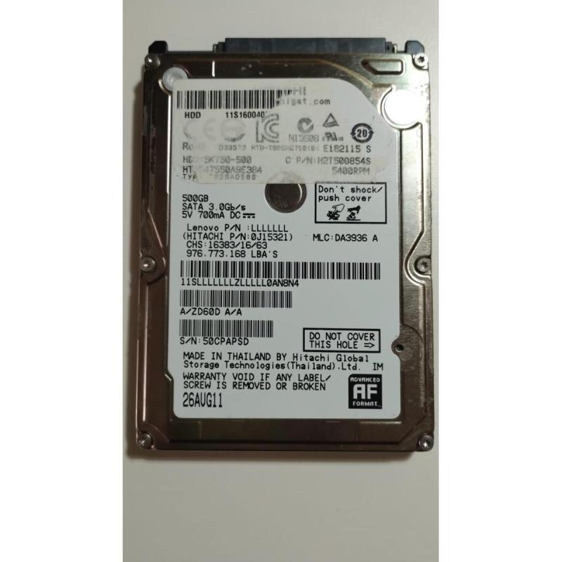 Disco Rigido (HDD) 500Gb