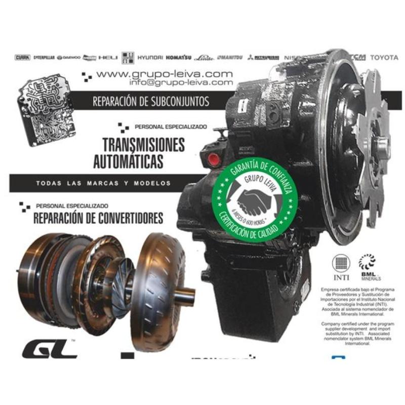 Reparacion de trasmisiones automaticas y convertidores viales, gruas y mineros