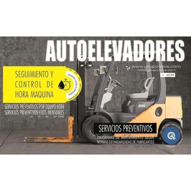 Servicio tecnico de autoelevadores y maquinas viales