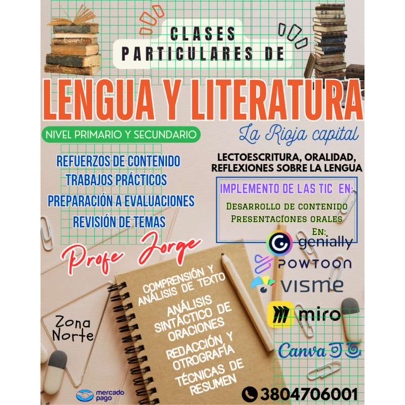 Clases particulares de Lengua y Literatura