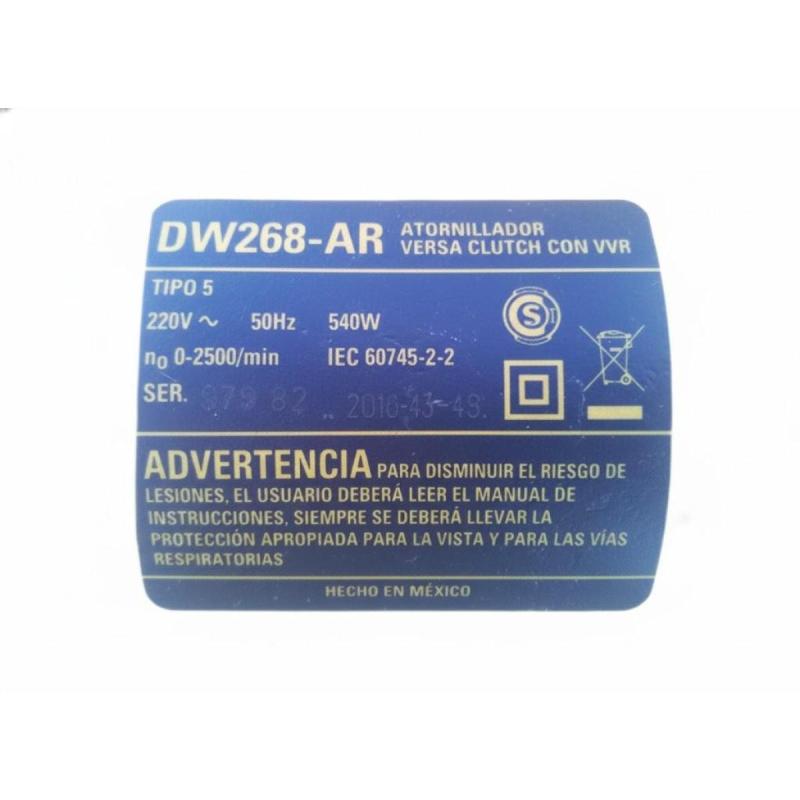 Atornillador DeWalt Dw268 - 3