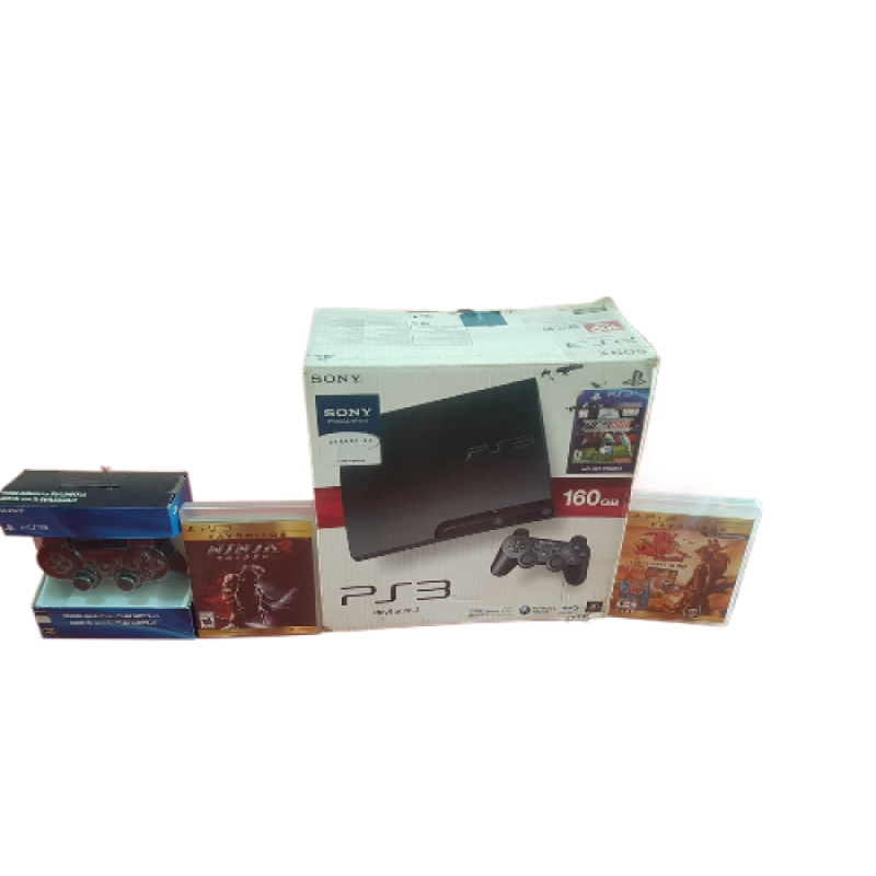 Ps3 +3 mandos + 3 juegos + cable hdmi. completa - 2