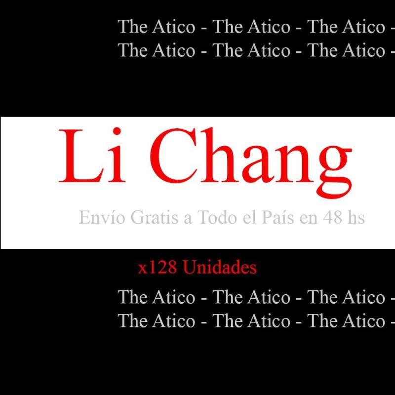 Li Chang x 128 Unidades. Envío Gratis en 48 horas a Todo el País. The Atico