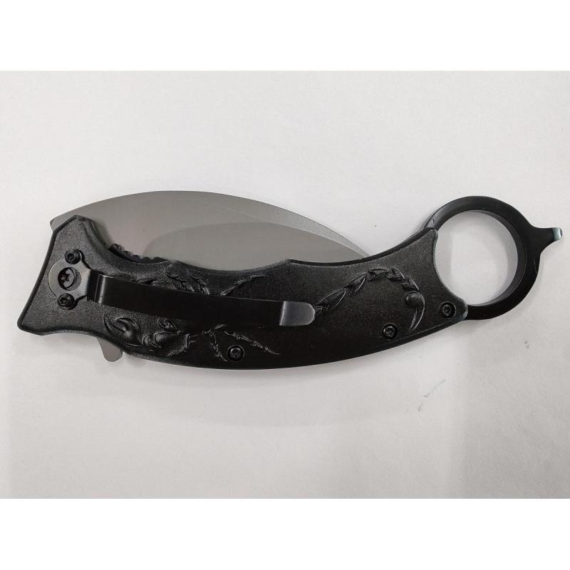 NAVAJA KERAMBIT COLD STELL ESCORPIÓN ROJO - 3