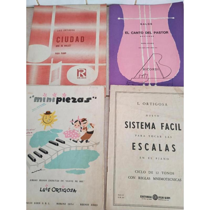 Libros y partituras de música piano - 3