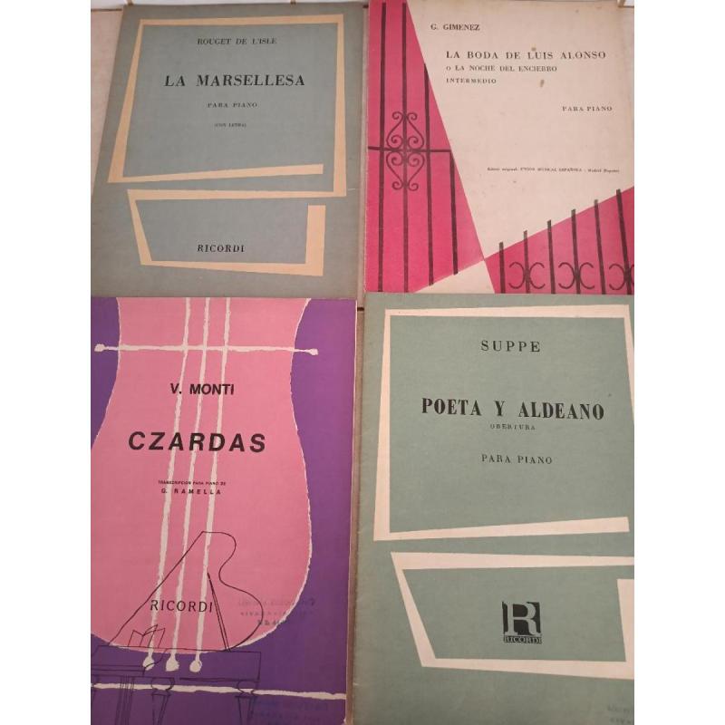 Libros y partituras de música piano - 8