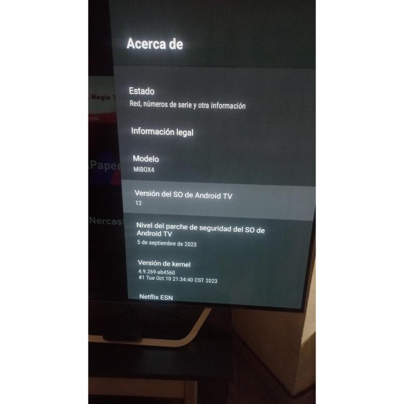 Xiaomi Mi Box S 1ra Gen (2018) MDZ-22AB 4k - Android Tv 12 - 8gb 2gb Ram Control voz - 6