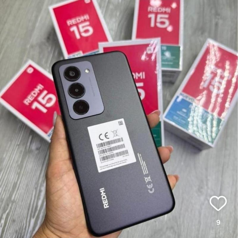 Redmi 15 - 8 gb ram / 256 gb memoria interna