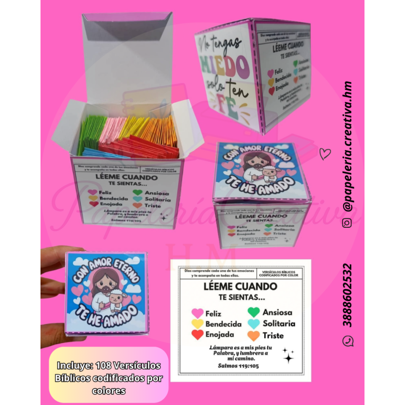 Box biblico 108 versículos
