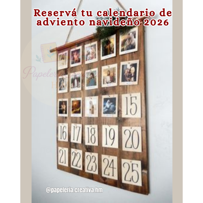 Calendarios de adviento 2026 - 8