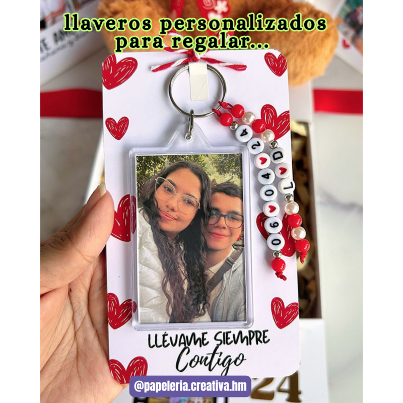 Llaveros personalizados