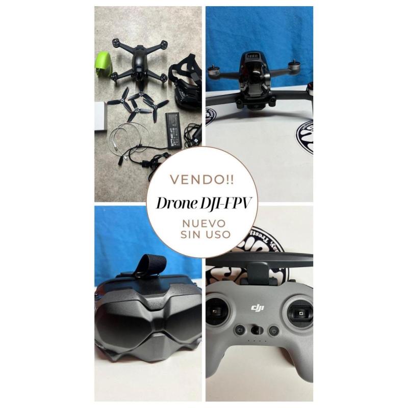 Venta de drone, dji fpv nuevo sin uso