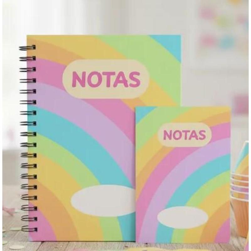 Hojas Rayadas Con Diseños para nenas - Anotador - Pdf imprimible
