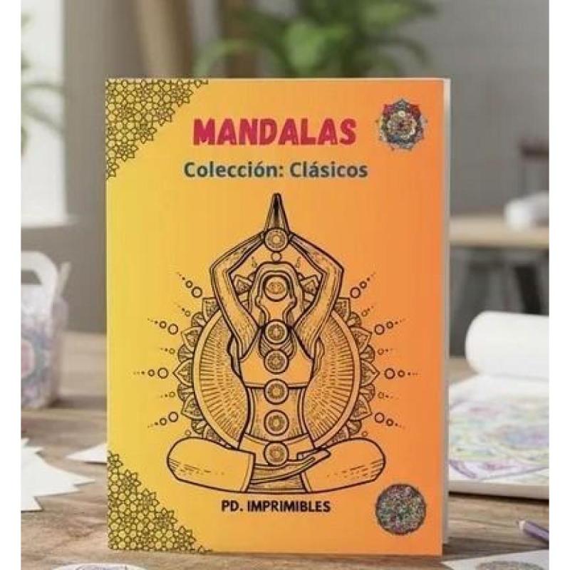 Mandalas para colorear - 100 diseños clásicos- Pdf Imprimible