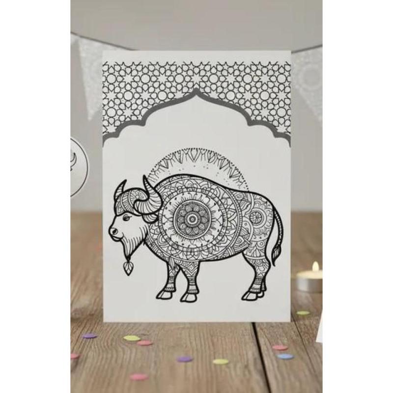Mandalas De Animales P/colorear - 70 Diseños Pdf Imprimible - 4