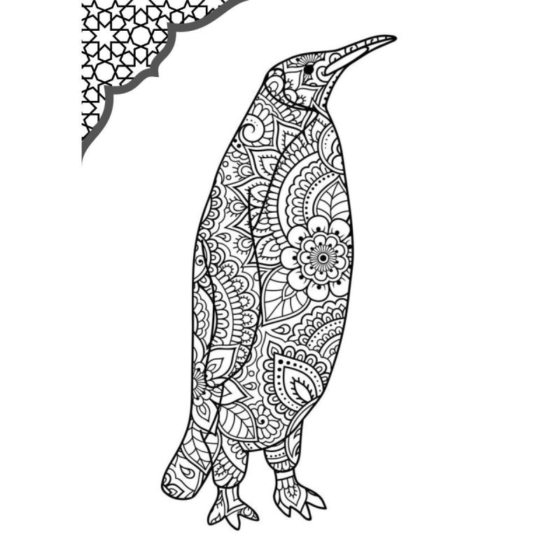 Mandalas De Animales P/colorear - 70 Diseños Pdf Imprimible - 5