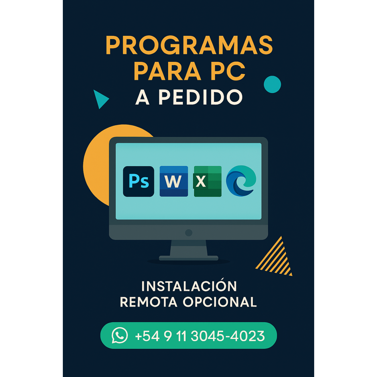 Programas para PC a Pedido – Todo lo que Necesitás, Listo para Usar ...