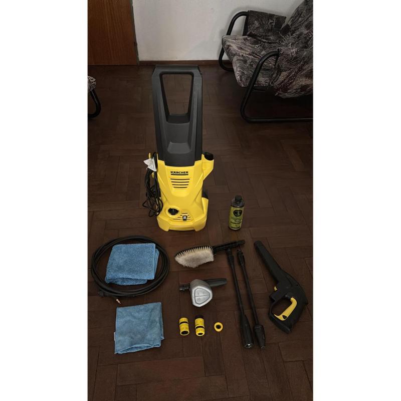 Aspiradora WD1 Karcher + Hidrolavadora K2 Dakar Karcher
