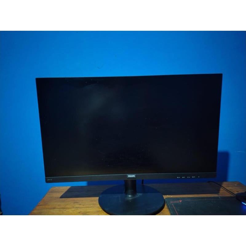 Monitor Philips Pc De 24 75Hz Full Hd 241v8l/77 Negro