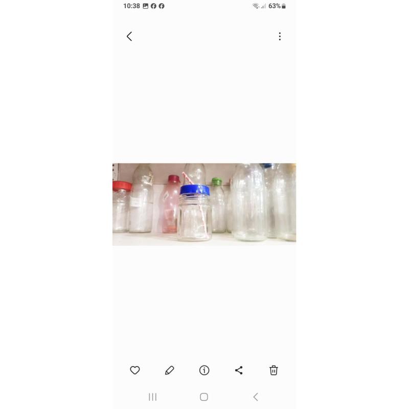Frascos de Mermeladas con tapa y botellas de vidrio con tapa - 4