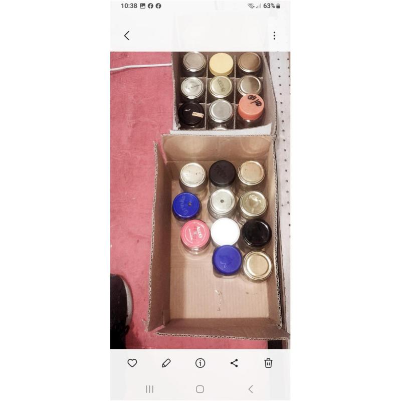 Frascos de Mermeladas con tapa y botellas de vidrio con tapa - 5