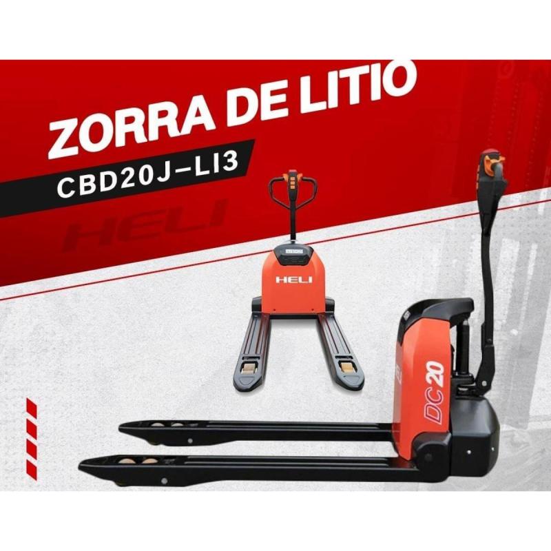 Vendo zorra 100% electrica 2000 kilos bateria litio - 4