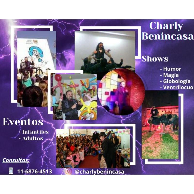 Papá Noel Mago Payaso Moxo loco y Stand up para fiestas Bs As