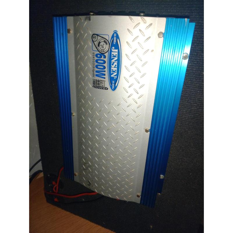 Potencia Jensen 4 canales de 600w