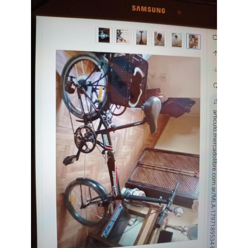 Bicicleta plegable Folding Explorer R. 20 con accesorios