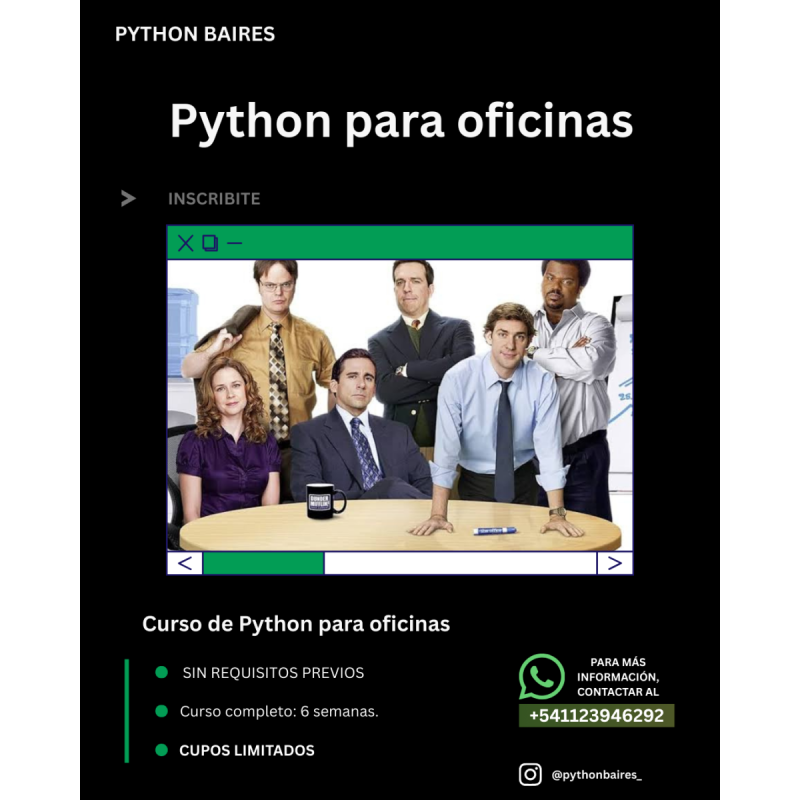 Curso de Python para Oficinas
