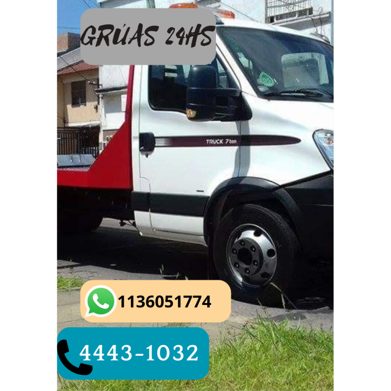 Remolques/// grÚas/// traslados a todas las zonas. 1122192233 - 3