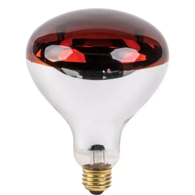 Foco Incandescente France Infrarroja 250w Bulbo Color Rojo 250w 220v