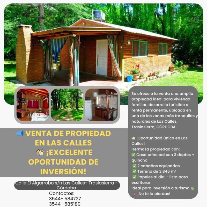 Venta de propiedad en las calles ¡gran oportunidad de inversiÓn!