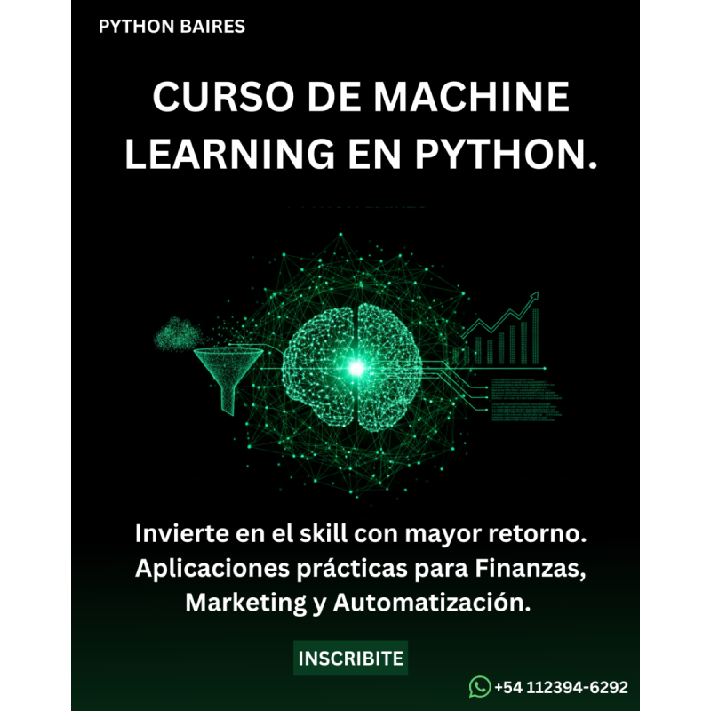 Curso completo de machine learning en python