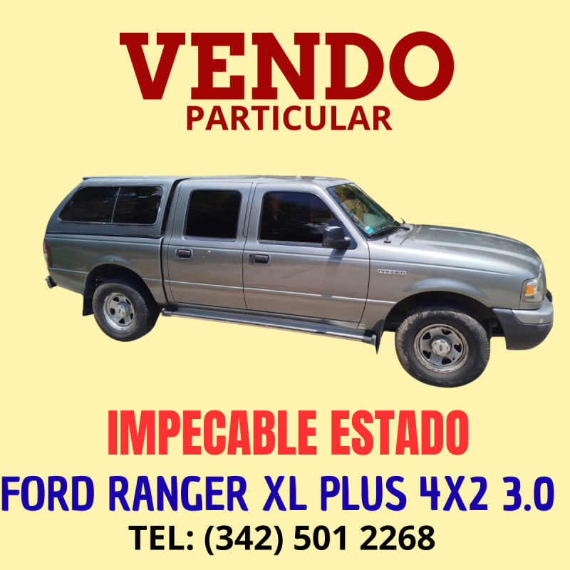 Ford Ranger 4x2 XL Plus 2007 3.0
