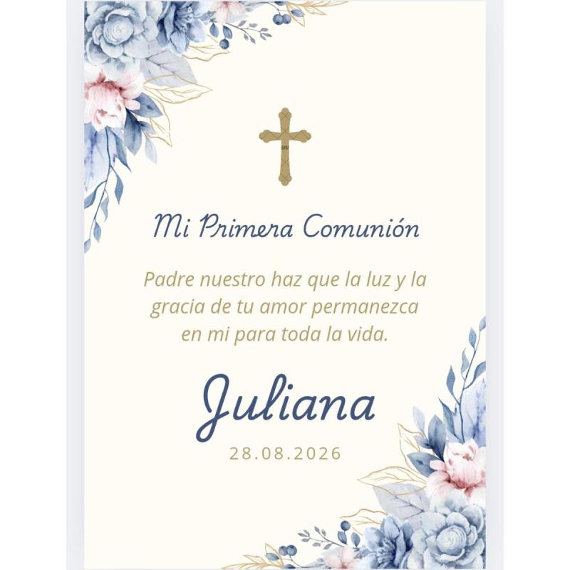 Invitaciones tarjetas y estampitas - 6
